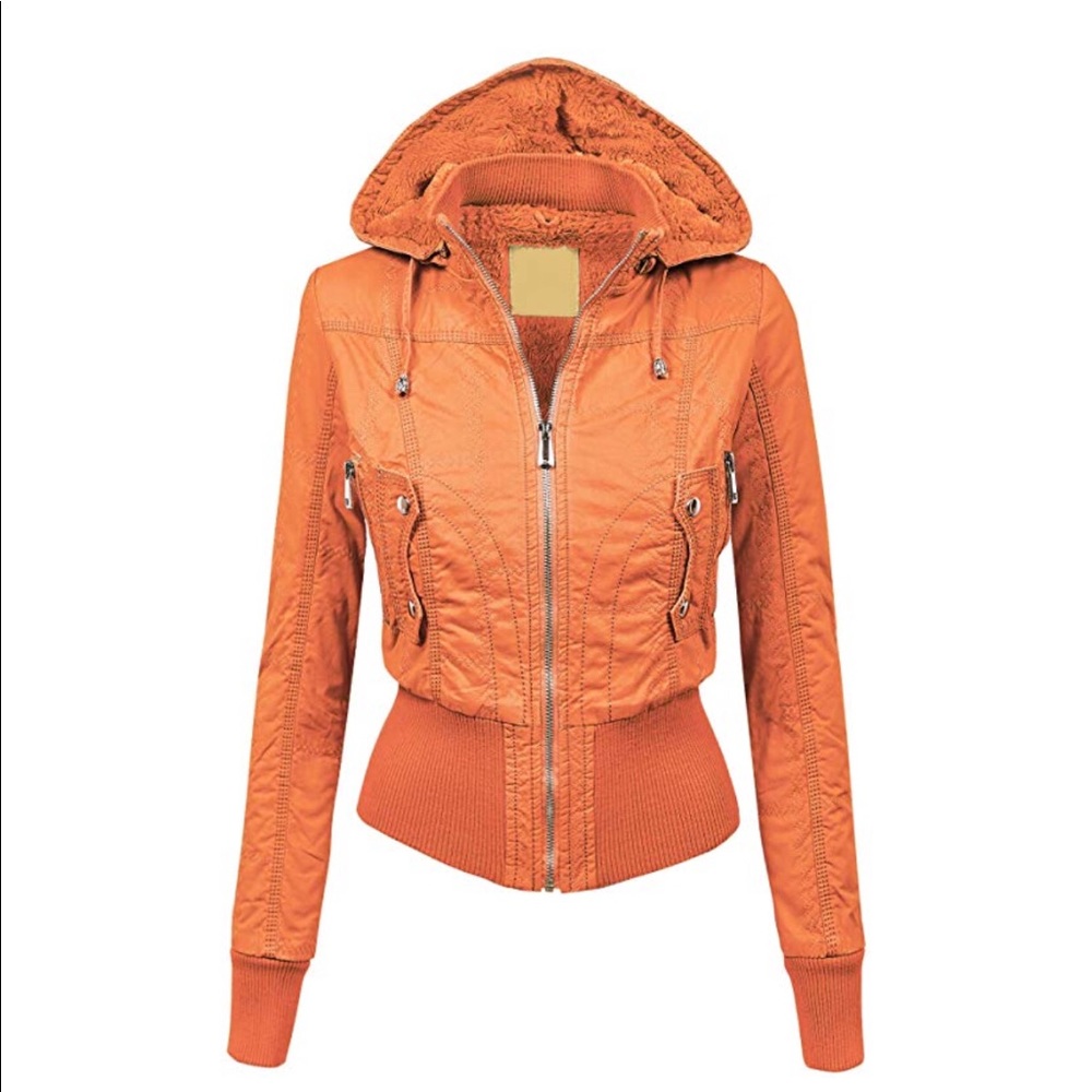 0750 LL Womens Casual Inner Fleece Bomber Jacket